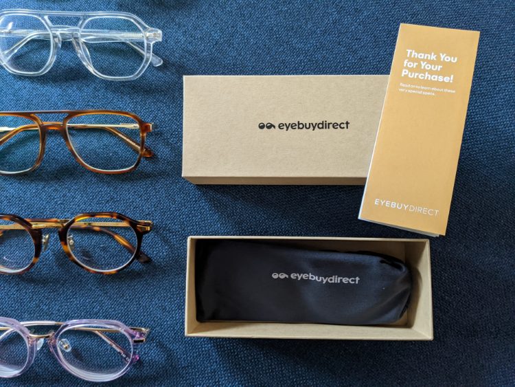 Cardboard Case & Fabric Bag EBD Glasses