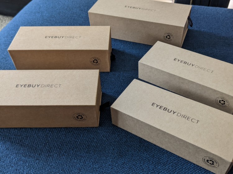 Cardboard Cases For EBD Glasses