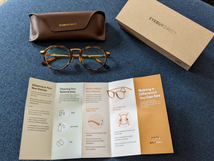 EyeBuyDirect Browline Tortoisheshell Glasses