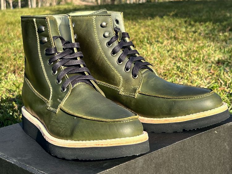 Details Dievier Boots Crazy Horse Leather Upper 2