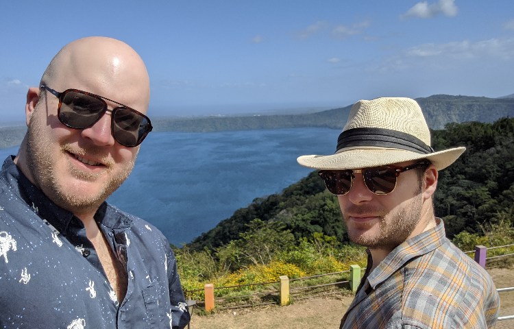Paul And CP during Summer in Nicaragua