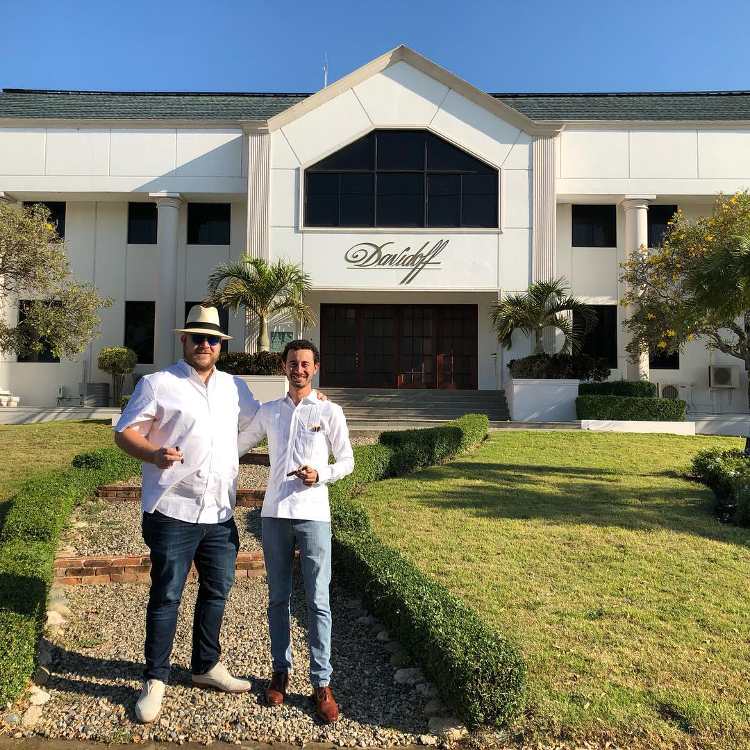 Paul Anthony & Klaas Kelner At Davidoff Dominican Republic