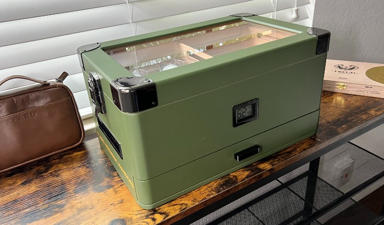 Review Of Case Elegance Humidor Military Themed