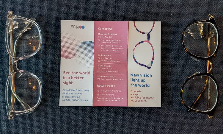 Two New Prescription Glasses Purchased From Firmoo