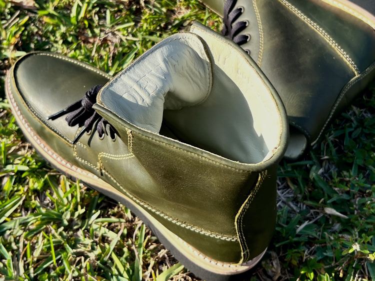 Vachetta Lining Inside Dievier Nomad Boots