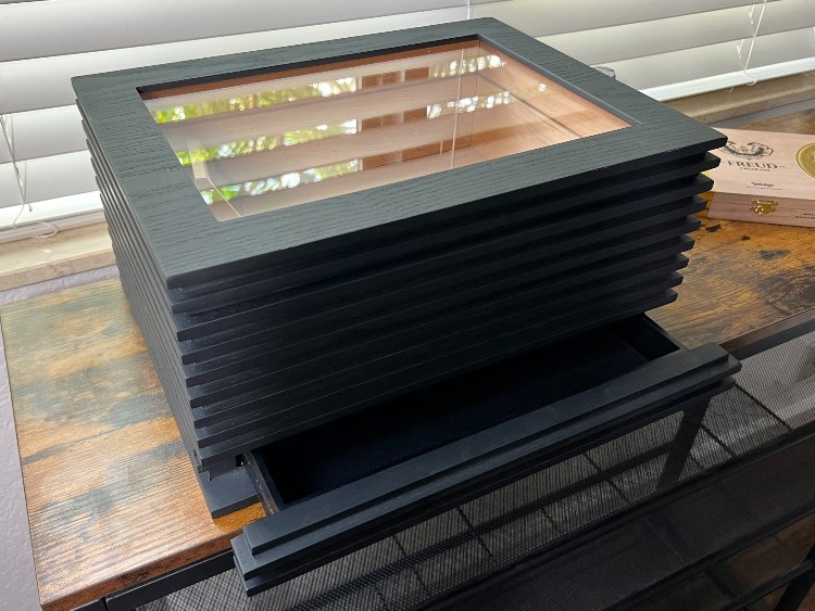 Case Elegance Kobi Humidor Japanese Design