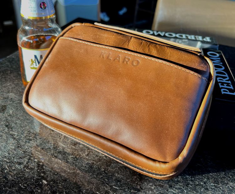 Case Elegance Leather Travel Humidor Case 2