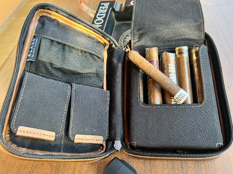 Flint Travel Cigar Humidor by Case Elegance