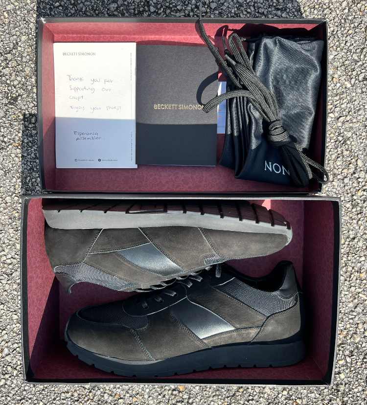Beckett Simonon Graham Sneakers In Shoe Box