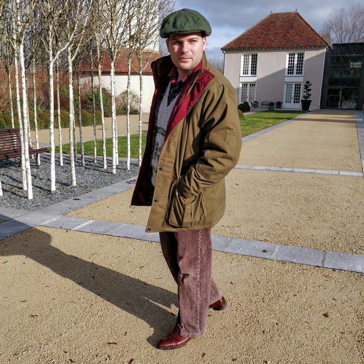 Field-Jacket-Worn-With-Cordurory-&-Tweed-Flat-Cap