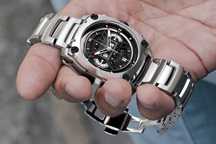 CODE41 NB24 Chrono Stratom Titanium Case