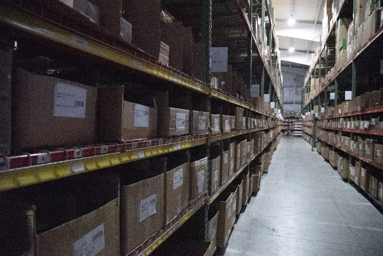 CigarPage Warehouse Aisles