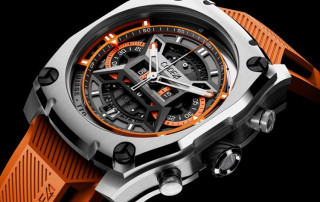 Straton Case NB24 Orange Dial