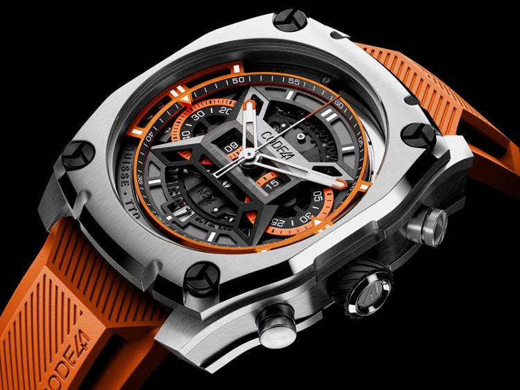 Straton Case NB24 Orange Dial