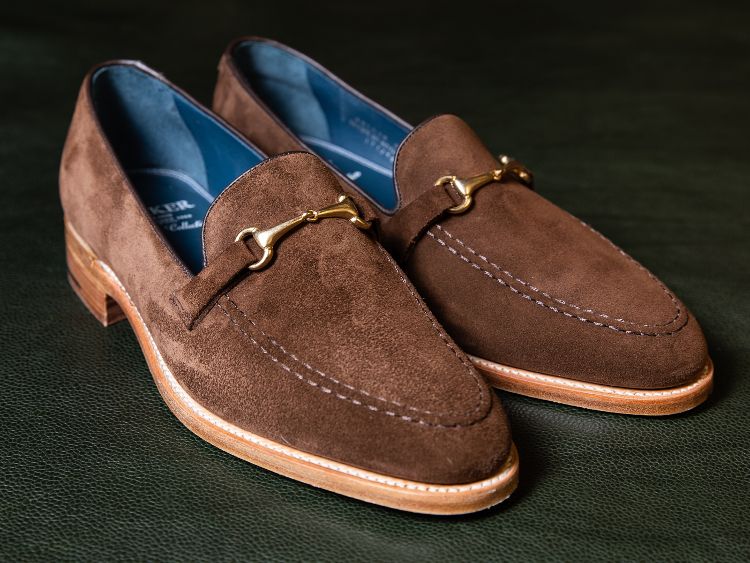 Suede Bit Loafers