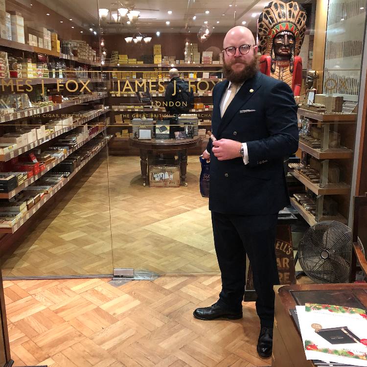 Well Dressed Man with Traditional Dress Shoes