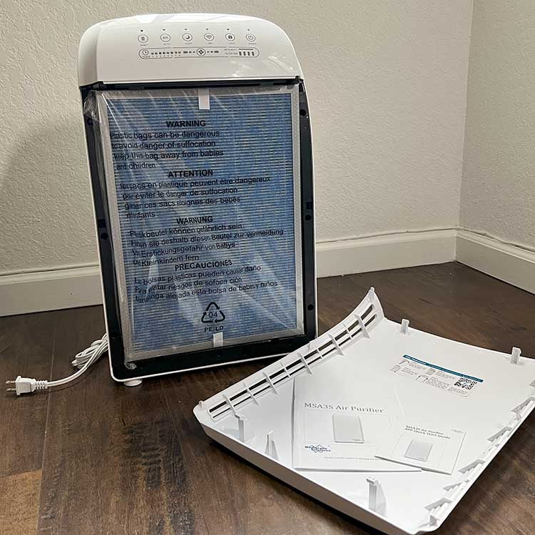 MSA3 Air Purifier Before Using