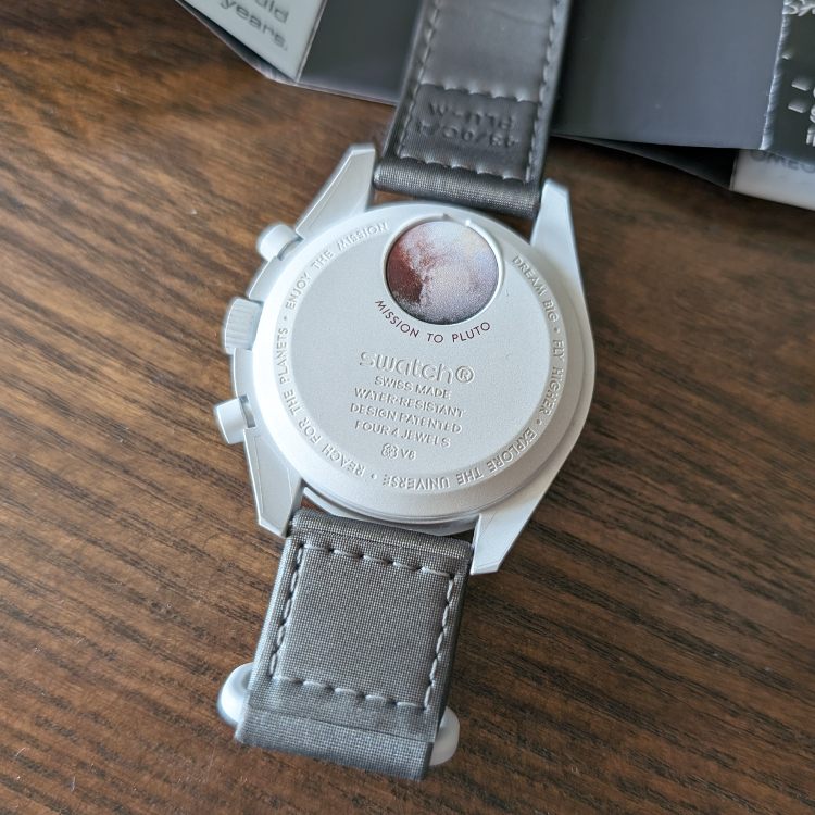 Moonswatch Mission To Pluto Caseback