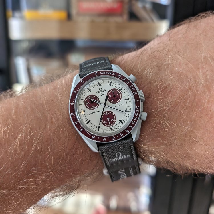 Moonswatch Mission To Pluto On Wrist