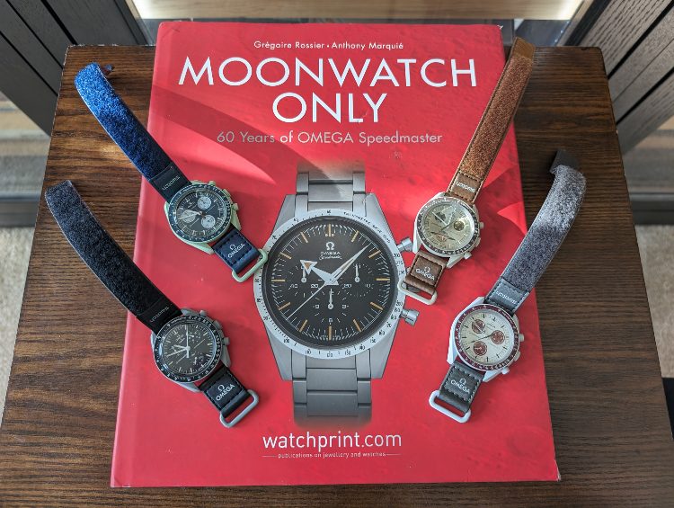 Omega MoonSwatch Watches with Moonwatch Only Book
