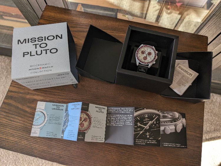 Omega x Moonswatch Mission To Pluto Box Set
