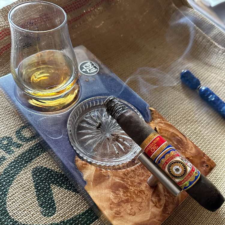 Perdomo 30th Maduro Paired with Zaya Rum