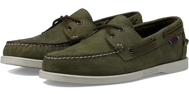 Sebago Docksides Portland Crazy Horse Boat Shoes