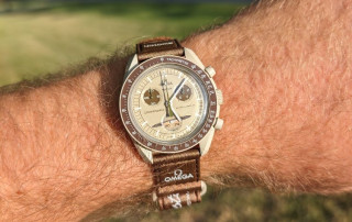 MoonSwatch Mission To Saturn On Wrist