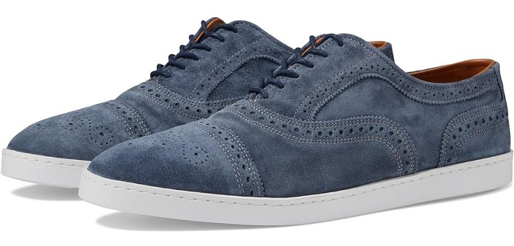 Allen Edmonds Strand Sneak Shoes In Suede