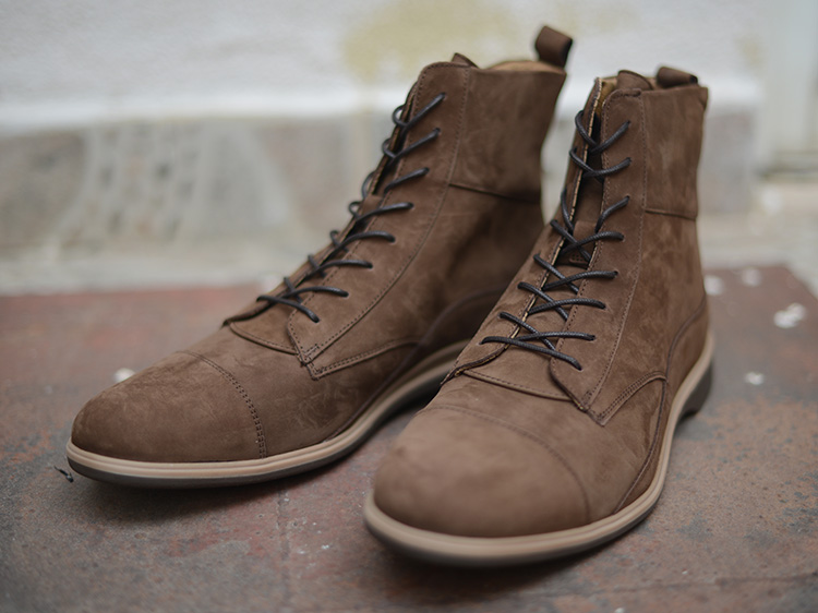 Amberjack The Boot Review Brown Nubuck Leather
