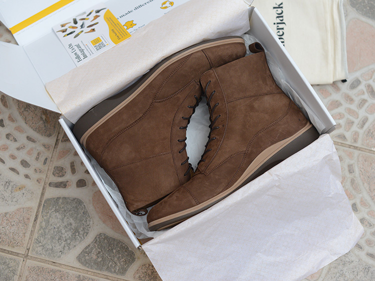 Amberjack The Boot In Copper Nubuck
