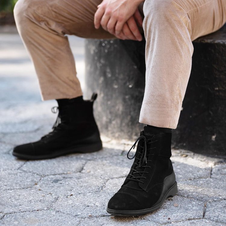 Amberjack The Boot Worn With Corduroy