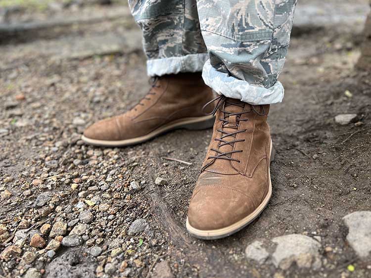 Brown Leather Boots from Amberjack Shoes