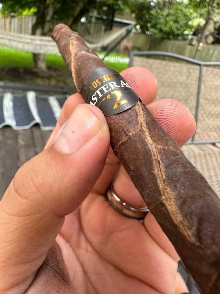 Kentucky Fire-Cured Wrapper On Toscano Master Aged 2