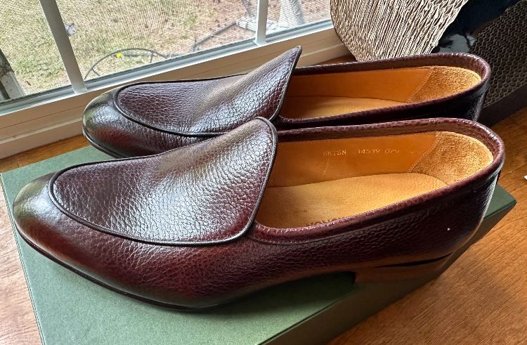 BS Vincent Belgian Loafers in Brown Leather Upper