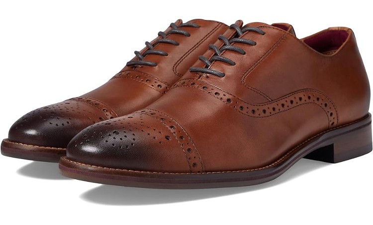 Johnston & Murphy Conard 2.0 Cap Toe Brown