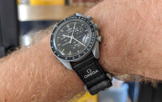 Omega MoonSwatch Mission To Moon On Wrist Review