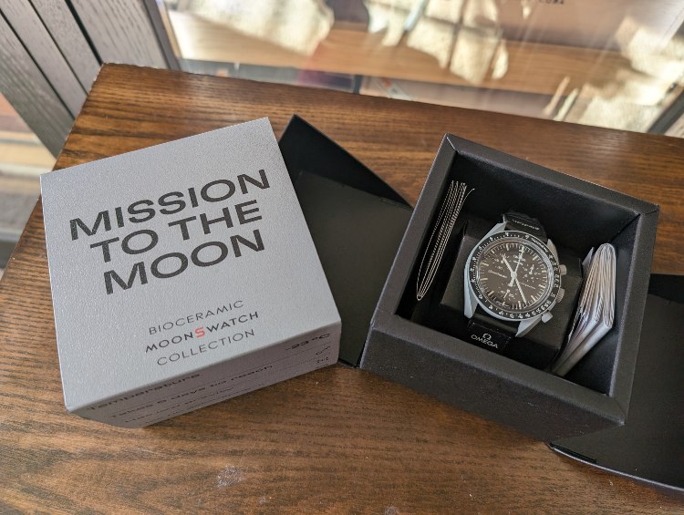 Swatch Mission To The Moon In New Box