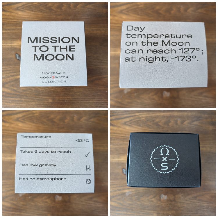 Swatch Misson To The Moon Outer Box Set