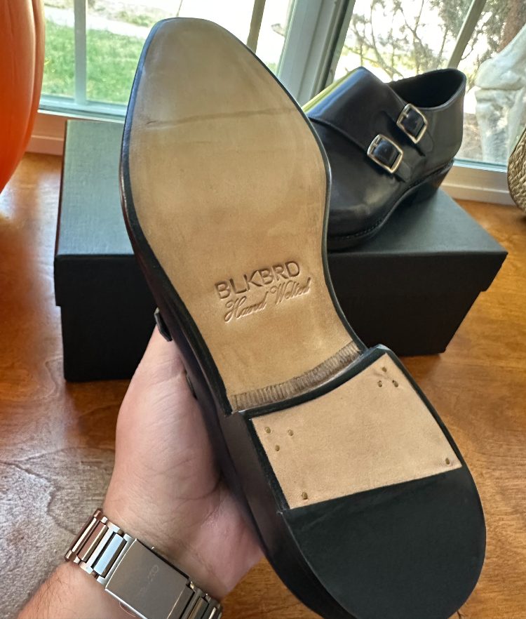 BLKBRD Hand Welted Shoes Leather Sole
