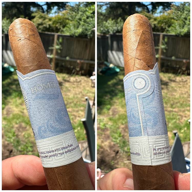 Hellas Cigar Band Details Both Sides