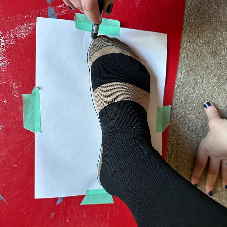 MAde To Order Shoe Measurements OF Feet