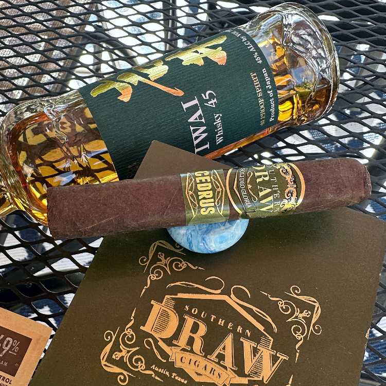 SD Cedrus with Olive Green Cigar Box