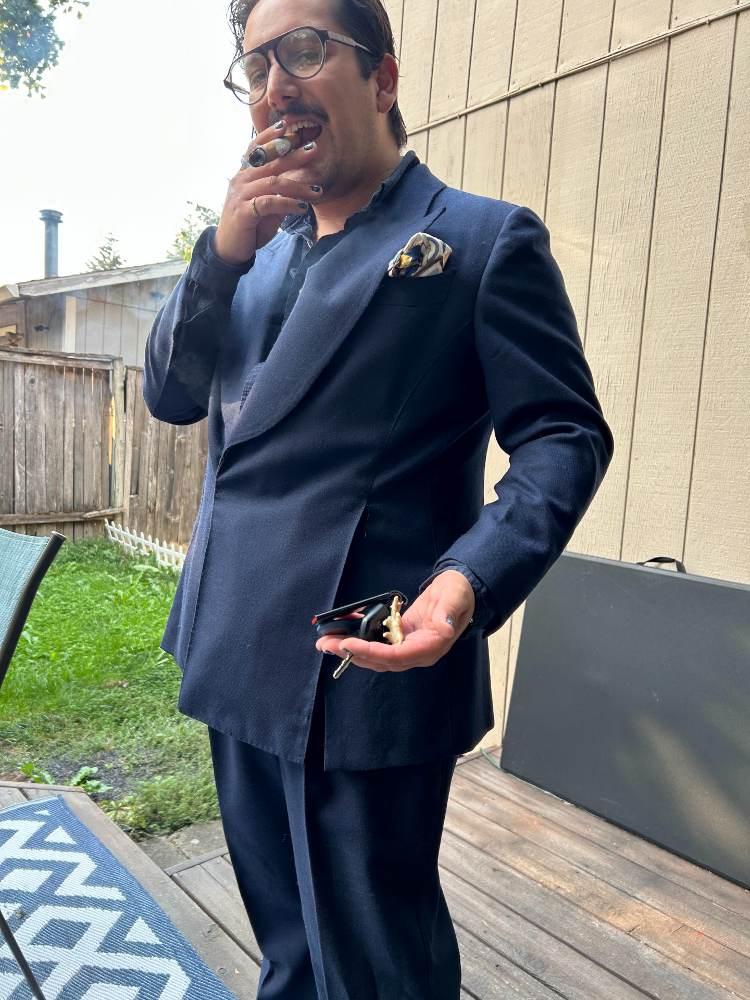 Front Vent Pockets Of Jacket