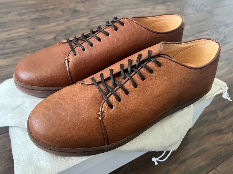 Crown Northampton Harlestone Derby Leather Shoes