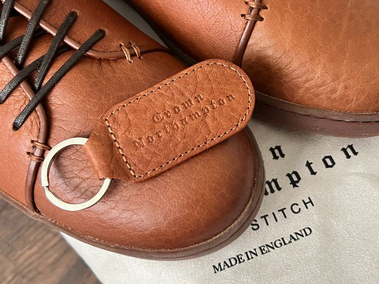 Crown Northampton Leather Keychain matching