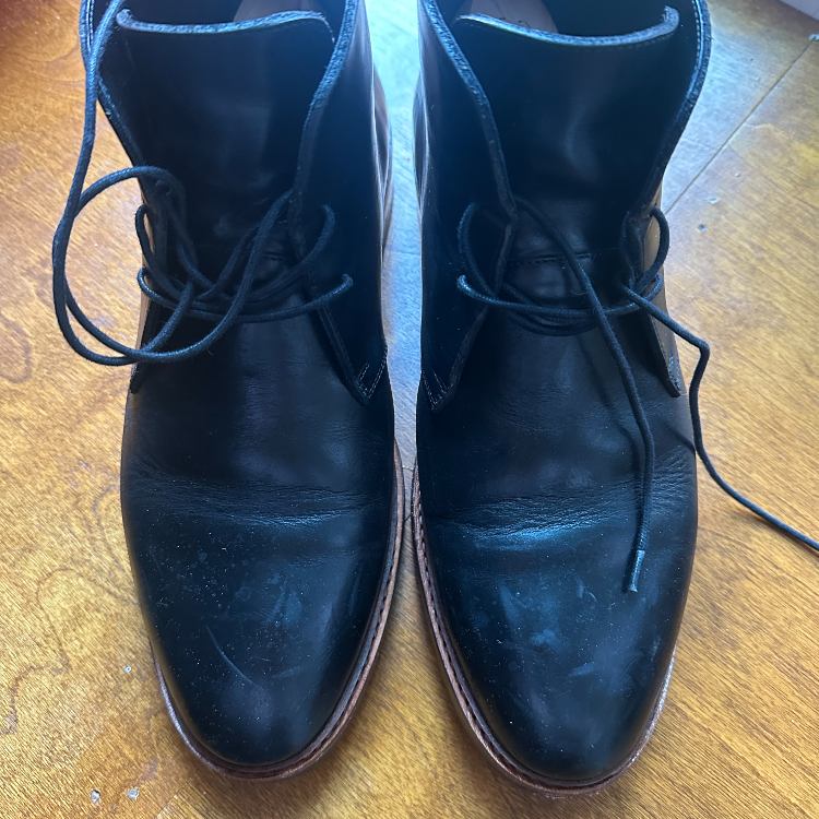 BLKBRD Boots Chromexcel Before Cleaning
