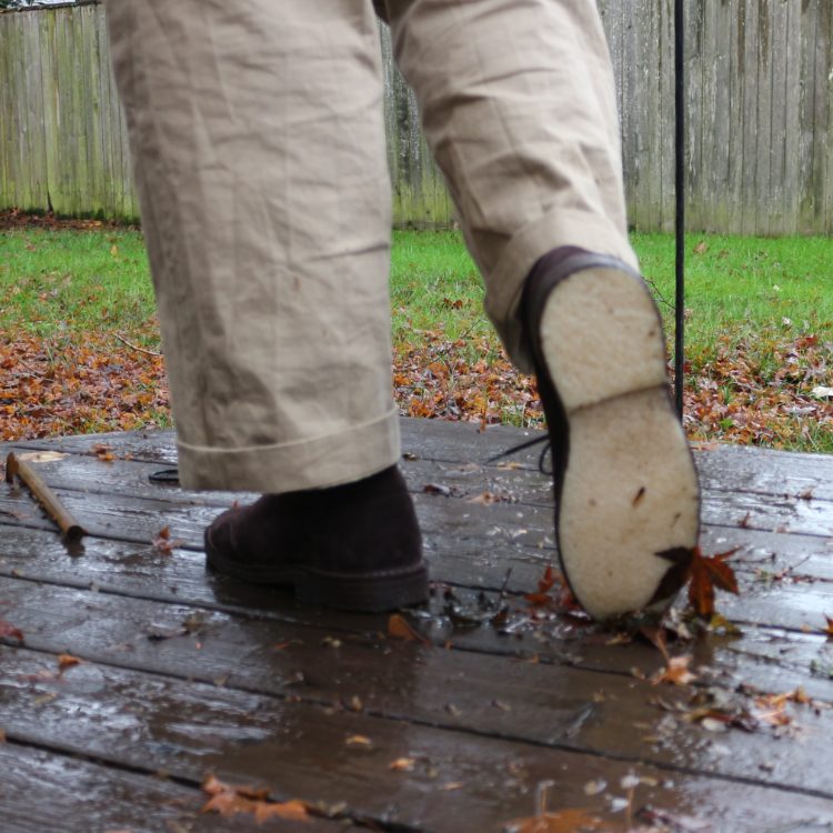 Crepe Sole Desert Boots Brown Suede