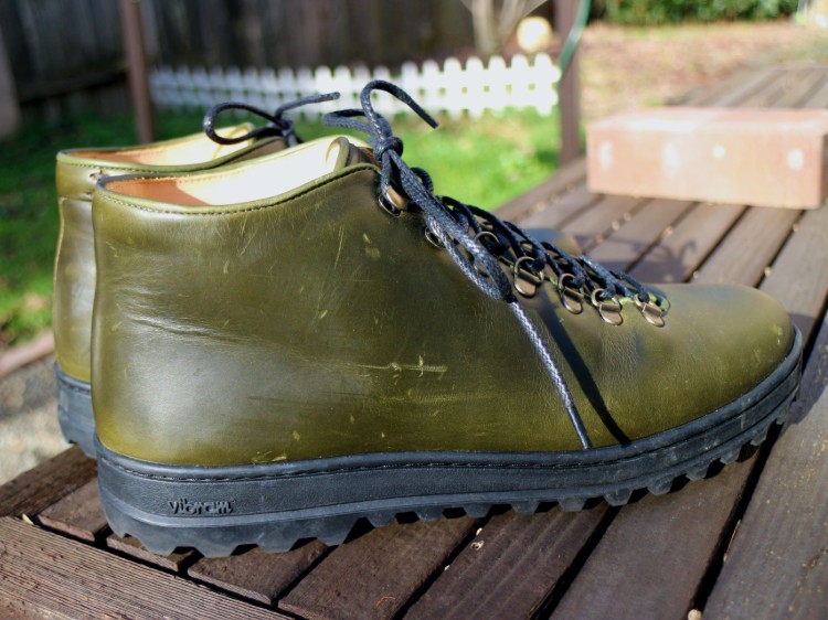 Green Horween Chromexcel Boots by Crown