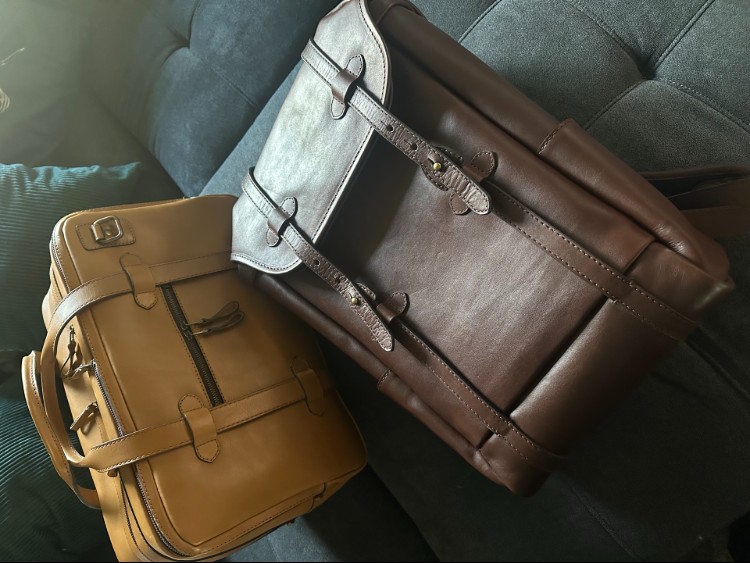 Cravar Daytrip Duffle and Leather Backpack